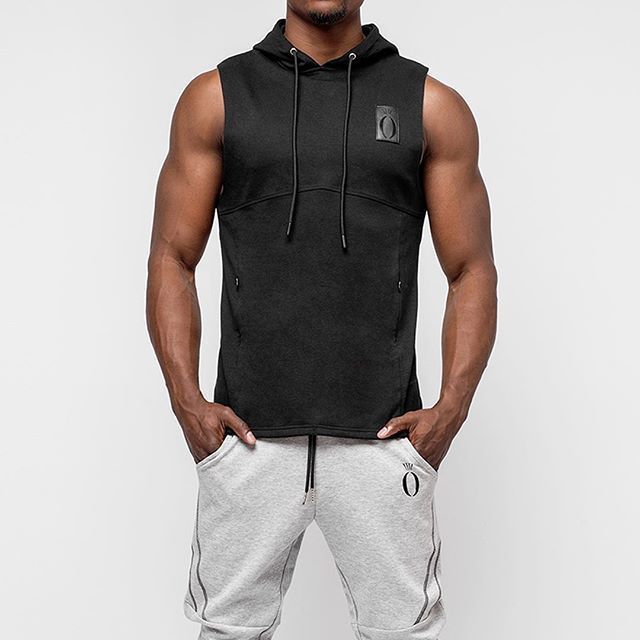 Gilet de sport à capuche