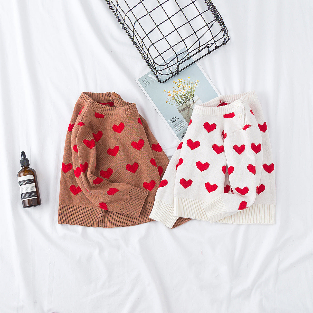 Cárdigan de invierno para niñas, suéter para niños, diseño de bolas, cárdigans tejidos para bebés, suéter informal para niños pequeños, suéter de lana para niñas