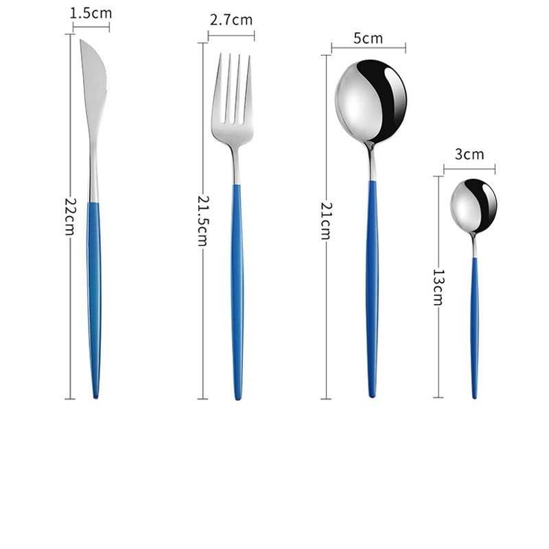 ensemble de cuillères en acier inoxydable de vaisselle