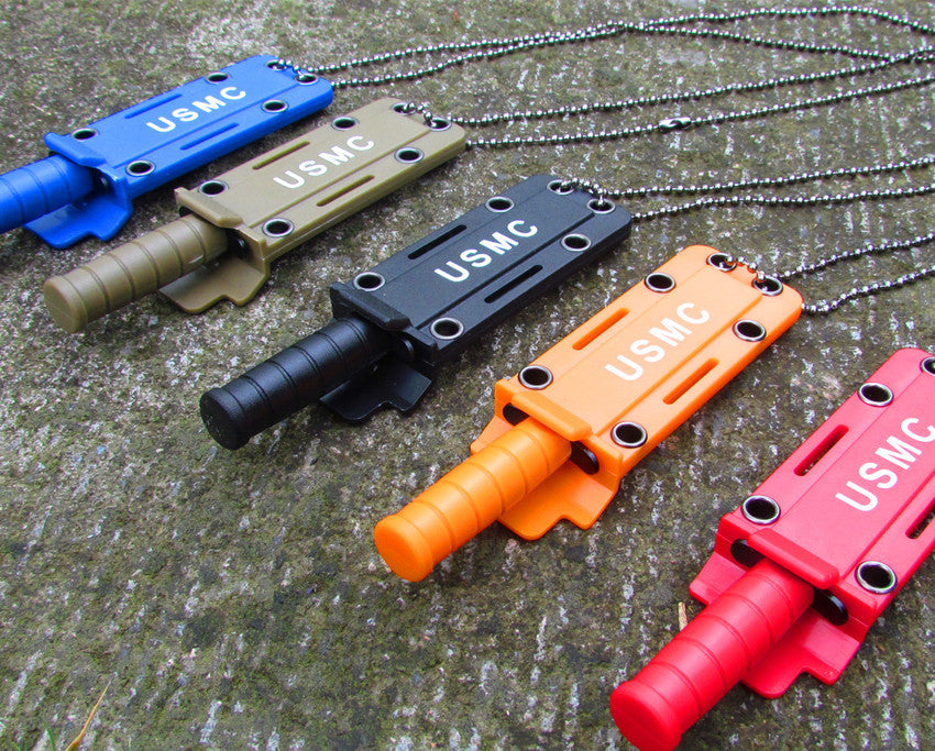 Couteau de survie de camping en acier inoxydable
