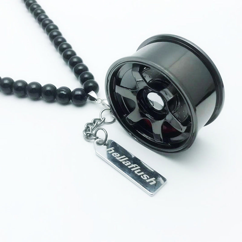 Fashion Rearview Mirror Car Tire Ornaments
