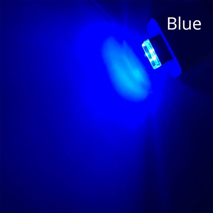 Luz nocturna pequeña para interior de coche USB