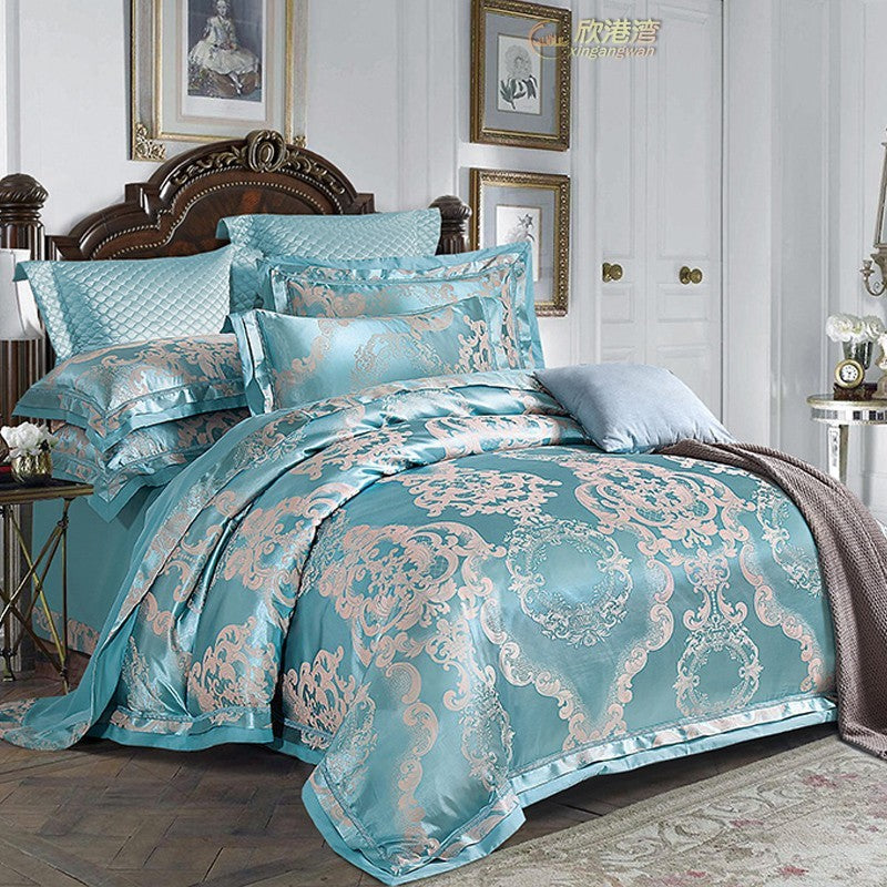 Literie en coton de luxe léger de style européen