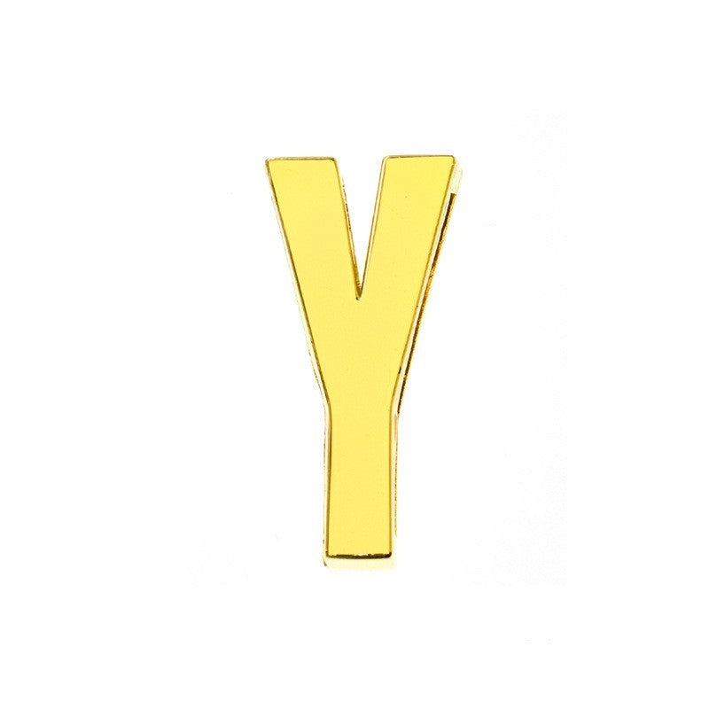 Accessoires de 26 lettres anglaises de 18 mm avec perles