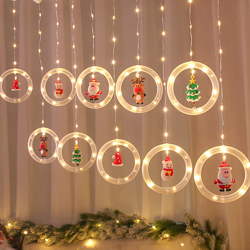 Guirlande lumineuse de Noël à LED, lumières décoratives
