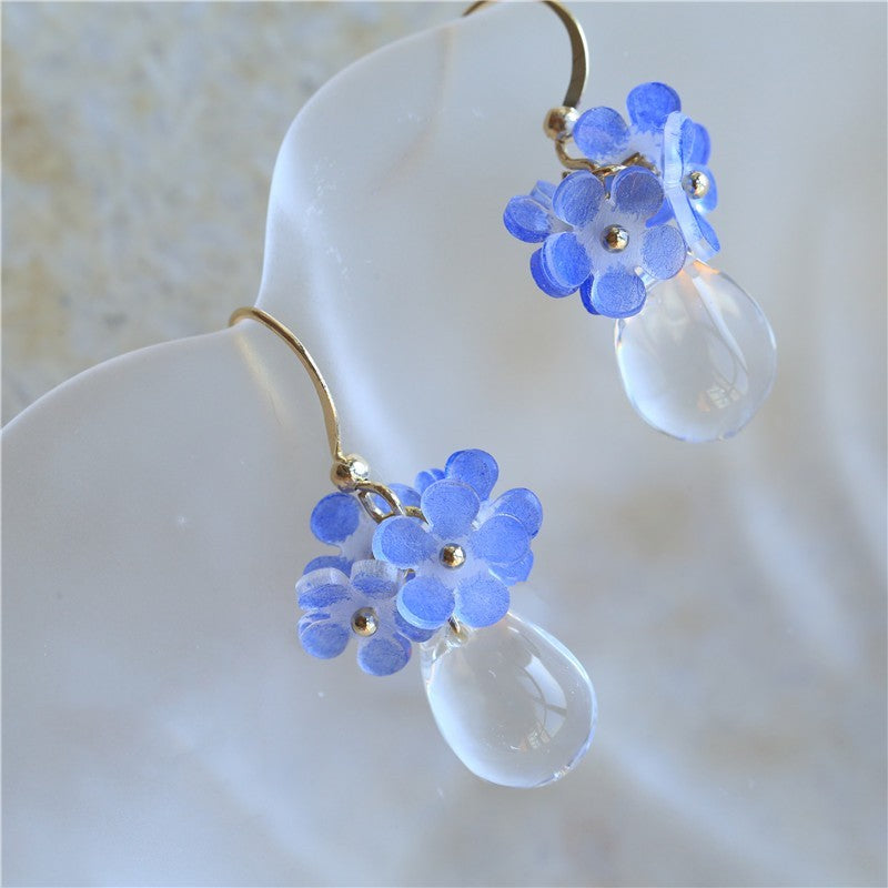 Original Design Handmade Little Flower Earrings