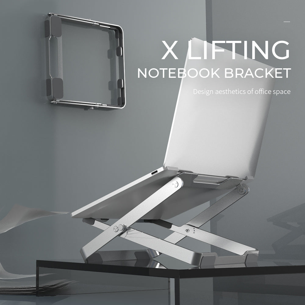 Soporte plegable para disipación de calor, soporte ajustable para ordenador portátil