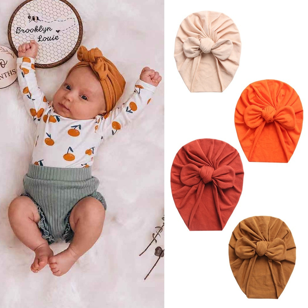 Newborn Baby Hat Thin Autumn Style Font Guard