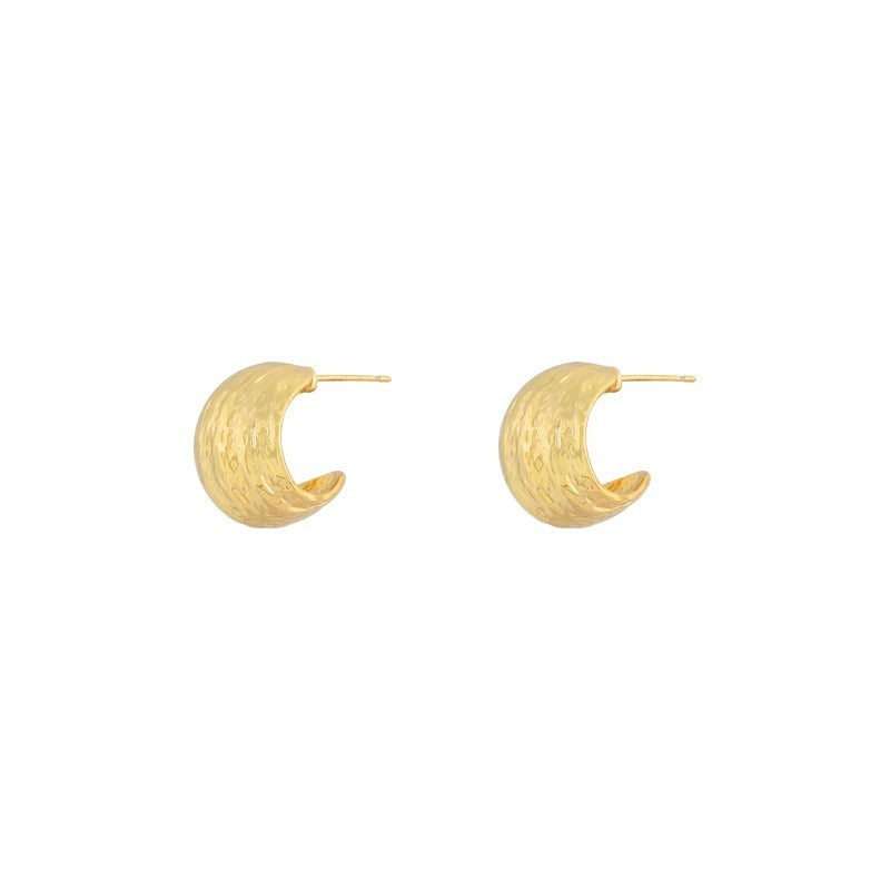 Sterling Silver Needle Niche Design Earrings For Women