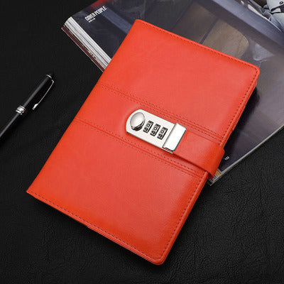 Libros de mano gruesos para niñas con cerraduras, portátiles con cerraduras