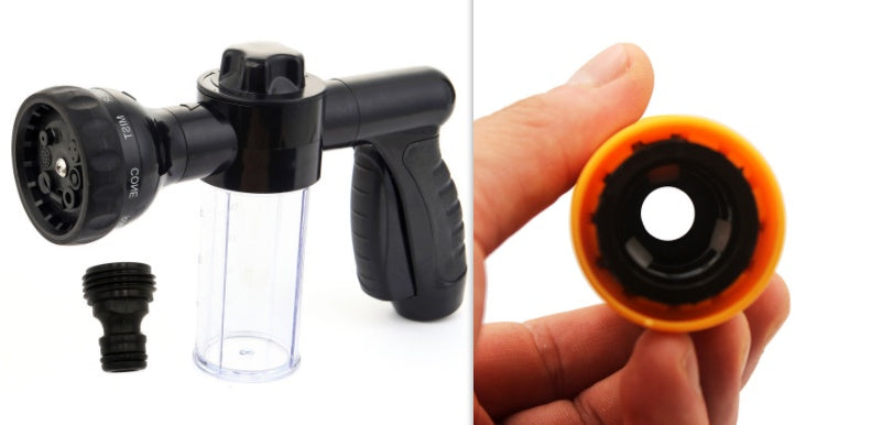 Pistolet à eau de lavage de voiture à haute pression en mousse domestique