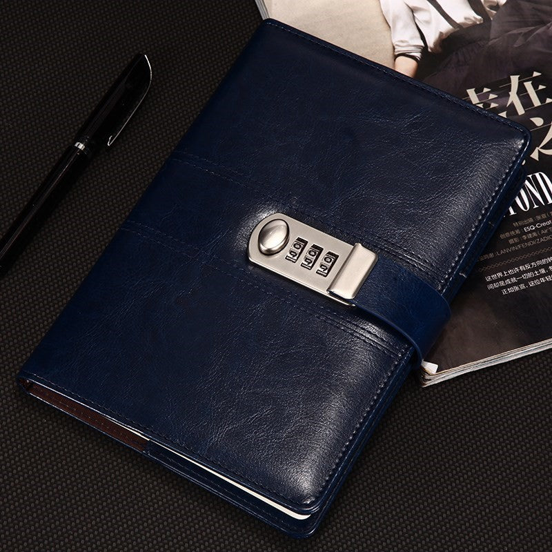 Libros de mano gruesos para niñas con cerraduras, portátiles con cerraduras