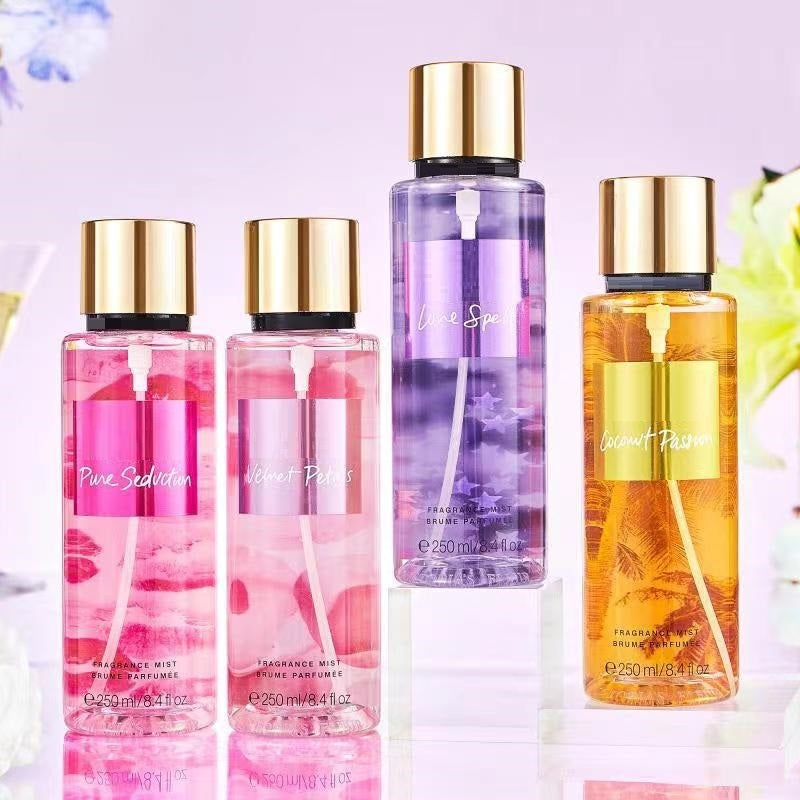 Parfum de grande marque de jet de corps de saison de fleur pour des femmes