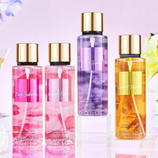 Parfum de grande marque de jet de corps de saison de fleur pour des femmes