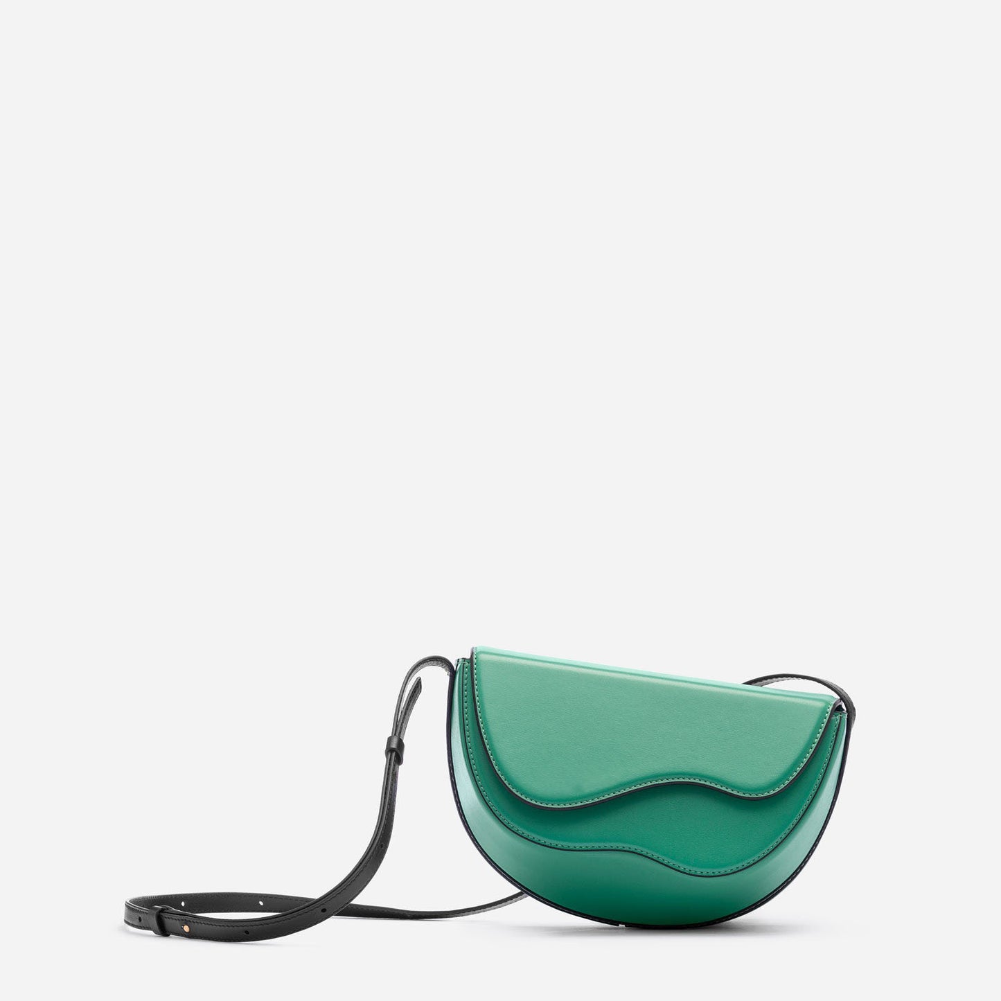 Sac de selle multicolore à couture unique