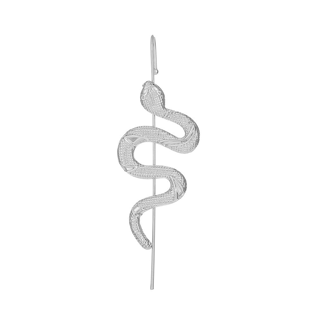 Personnalité de la mode pour femmes, imitation de serpent, suspension d'oreille