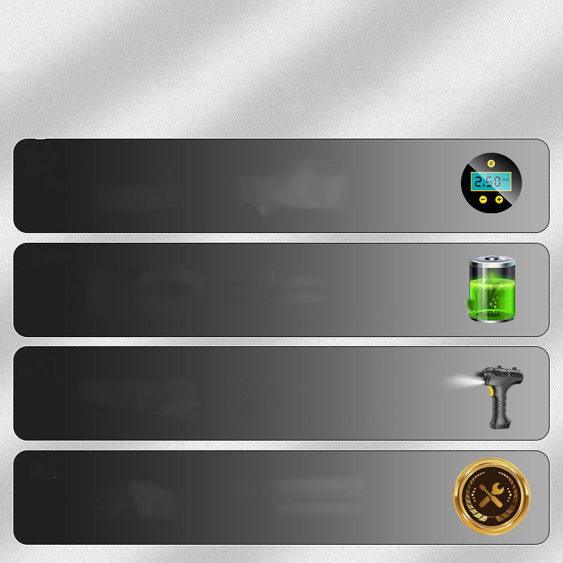 Pompe de charge sans fil de pneu multifonction pour voiture gonflable