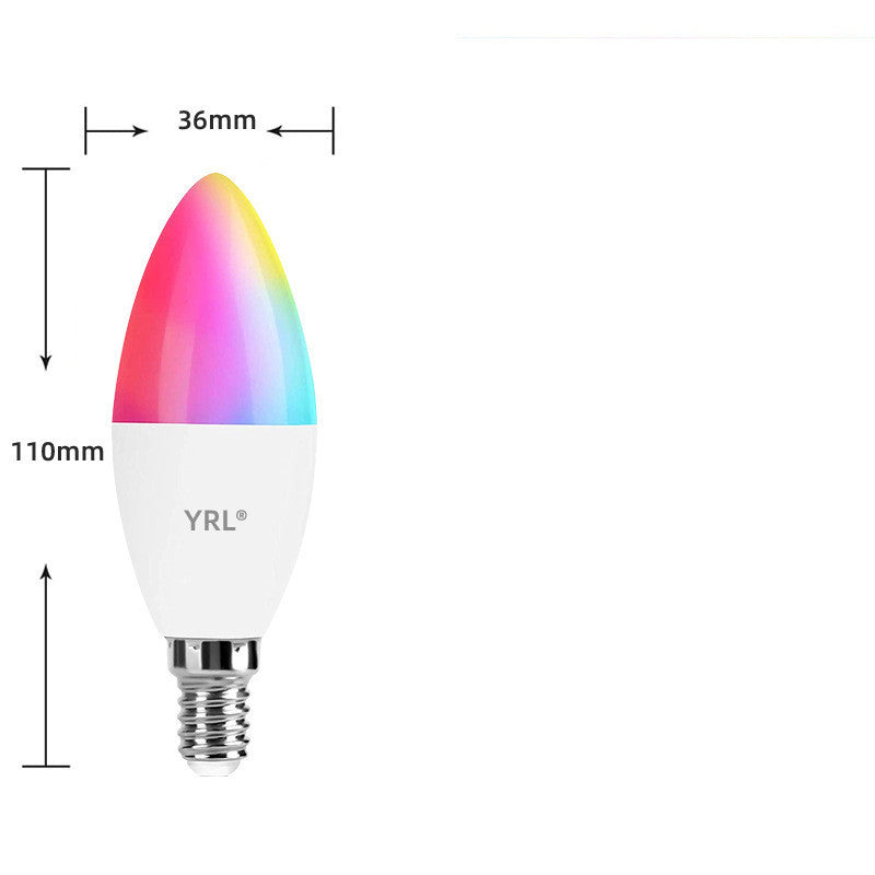 Lampe Led intelligente WifI E14 RGB CW WW, ampoule à intensité variable 85-265V, commande vocale, Alexa Google Home, pour la décoration de la maison