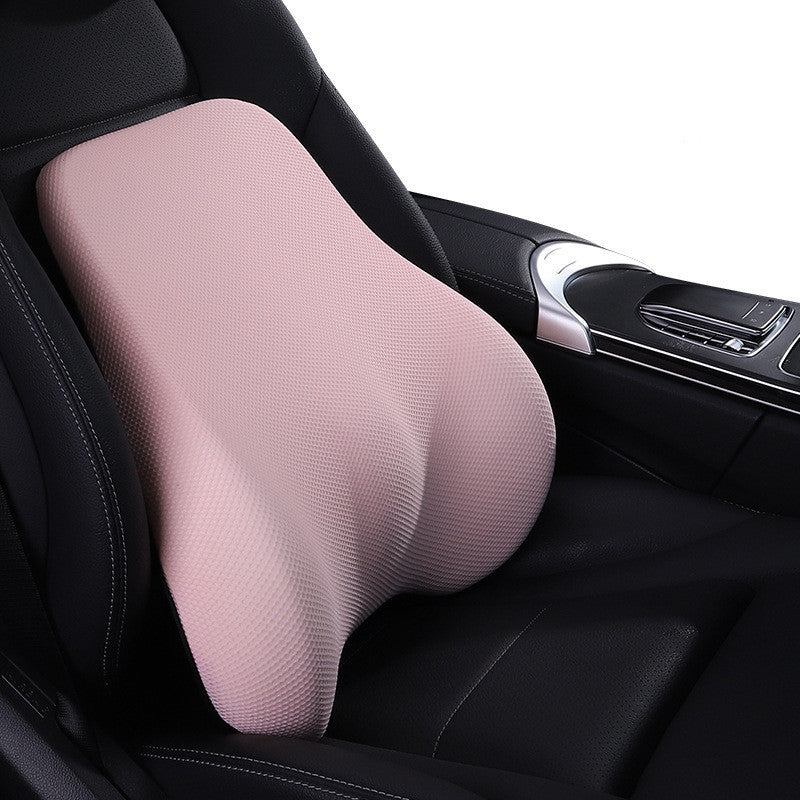 Protector lumbar del cuello de la espuma de la memoria del espacio del reposacabezas del coche del diseño ergonómico