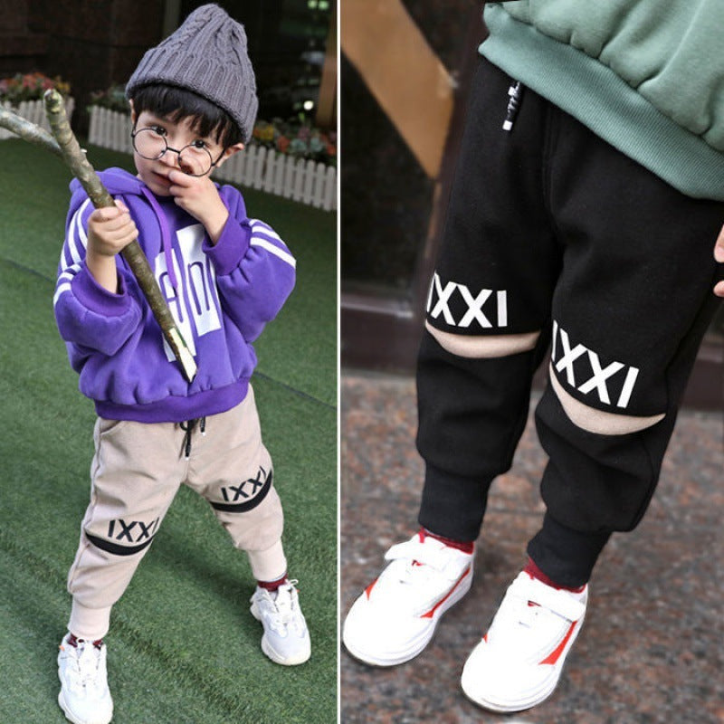 Pantalons décontractés anti-moustiques pour enfants petits et moyens