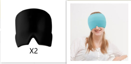 Mascarilla para ojos en gel para aliviar el dolor de cabeza