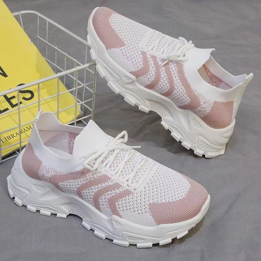 Baskets en maille Fly-kit pour femmes, à la mode