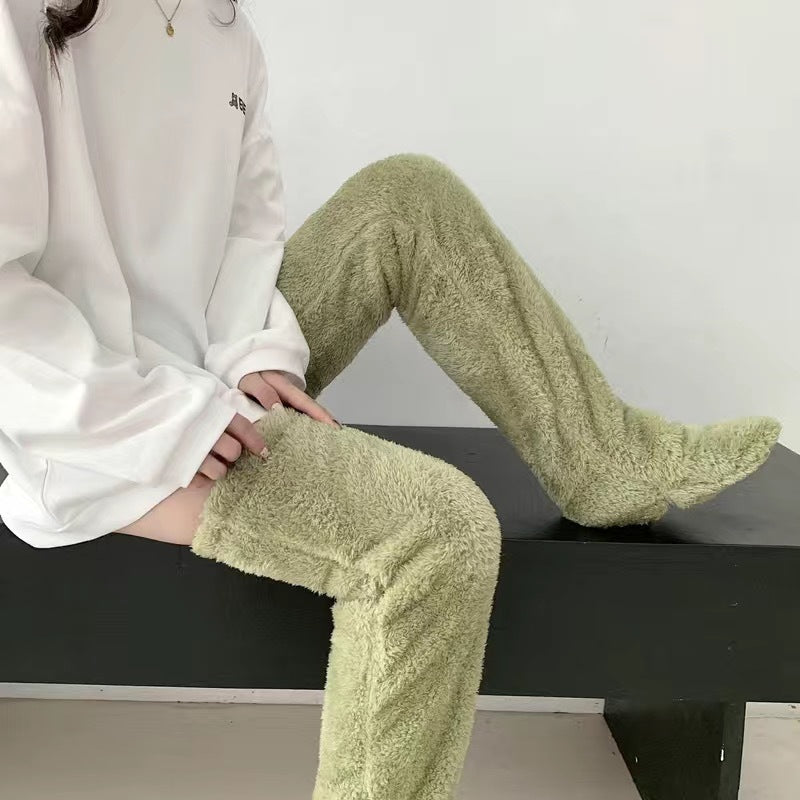 Chaussettes de maintien au chaud pour jambières domestiques