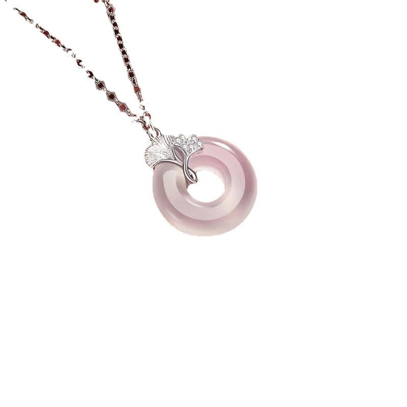 Peace Buckle S925 Silver Necklace