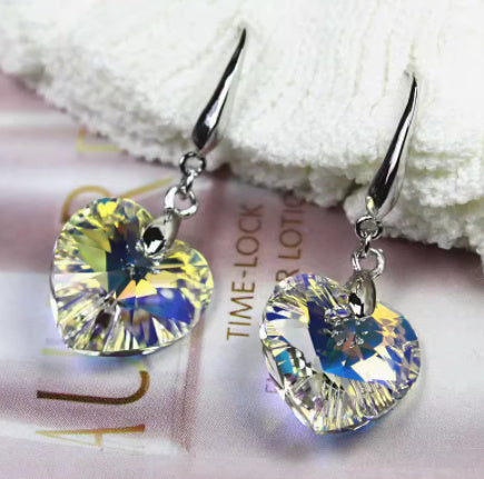Pendientes Love En Plata Pura Para Mujer