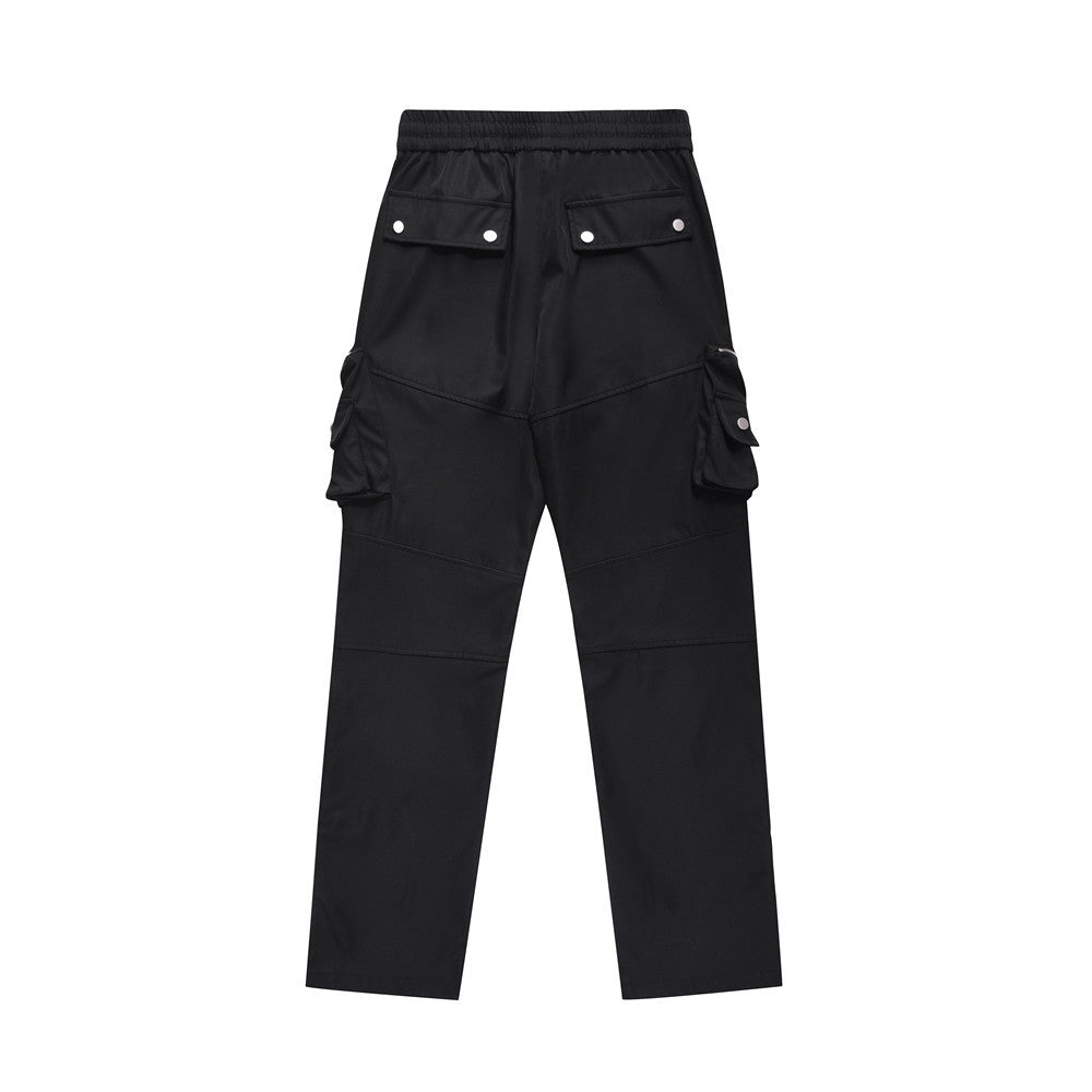 Mechanical Style Workwear Casual Trousers For Men