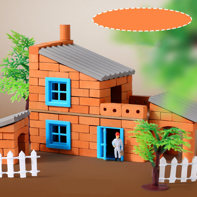 Jouets éducatifs Little Mason Toys Mini construire une maison
