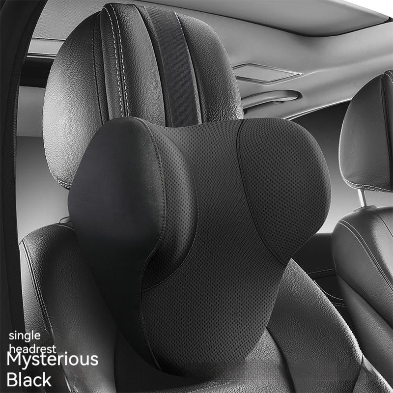 Almohada de soporte Lumbar hidrofóbica tridimensional de espuma viscoelástica, ligera, a prueba de aceite, de lujo, cómoda y transpirable, reposacabezas automotriz para coche