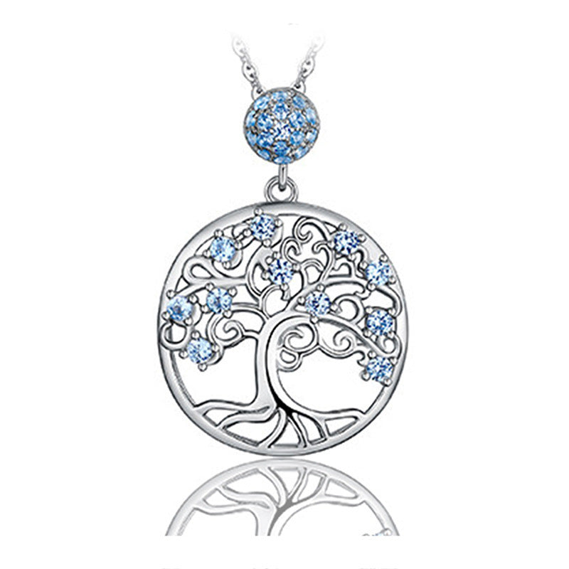 Costume de bijoux avec collier et boucles d'oreilles arbre de liberté