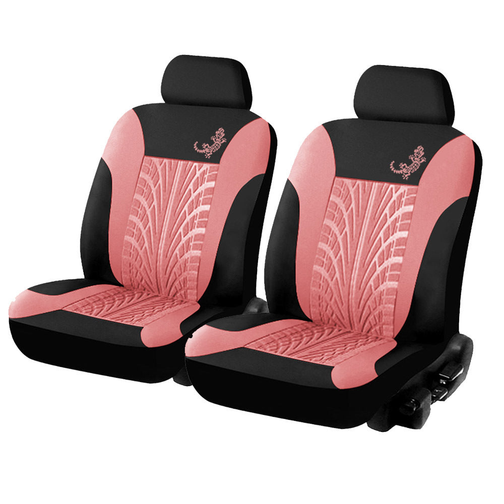 Housse de siège universelle pour voiture, 9 pièces en tissu maille Gecko