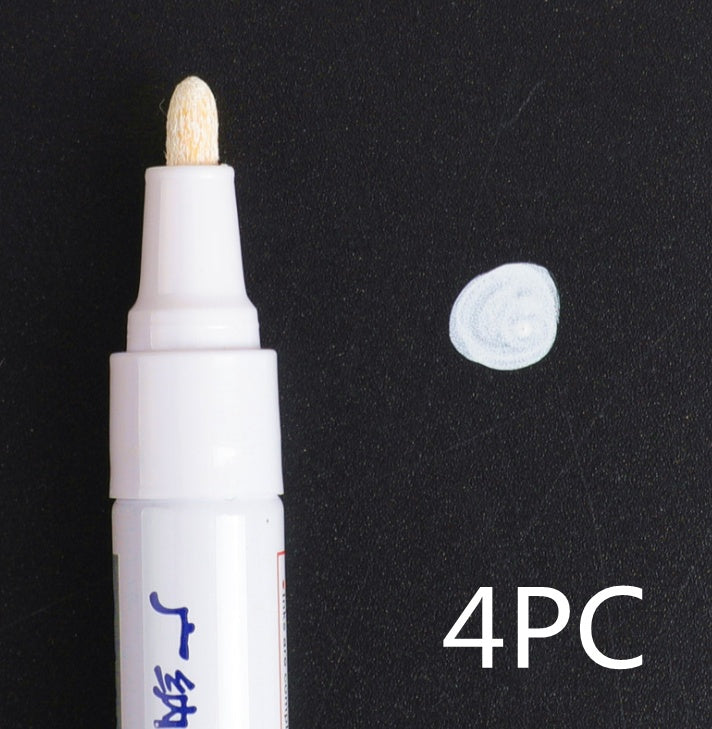 Stylo étanche coloré, bande de roulement de pneu de voiture, peinture permanente en métal CD