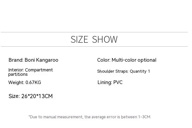 Retro Fashion Large Capacity Crossbody Shoulder Bag