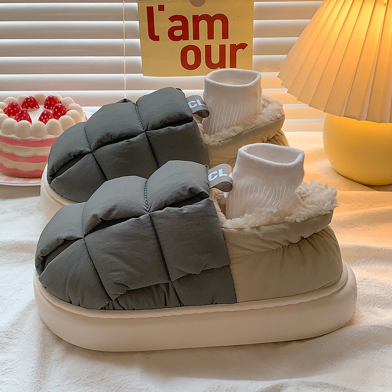 Chaussures En Coton À Plateforme De Couple Automne Et Hiver