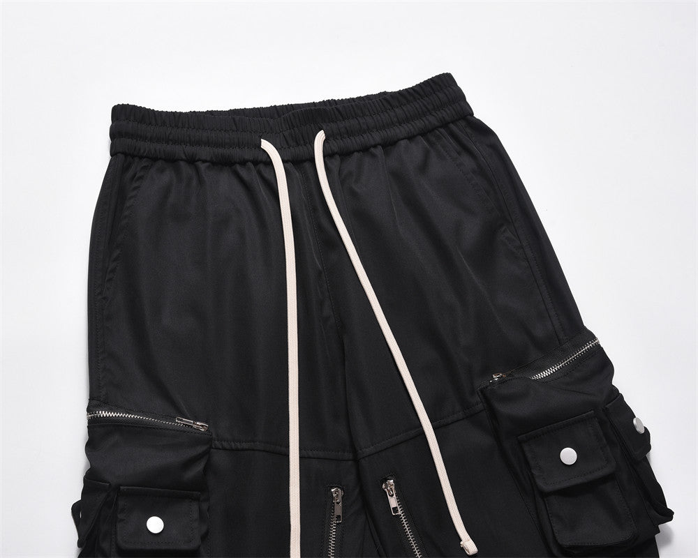 Mechanical Style Workwear Casual Trousers For Men
