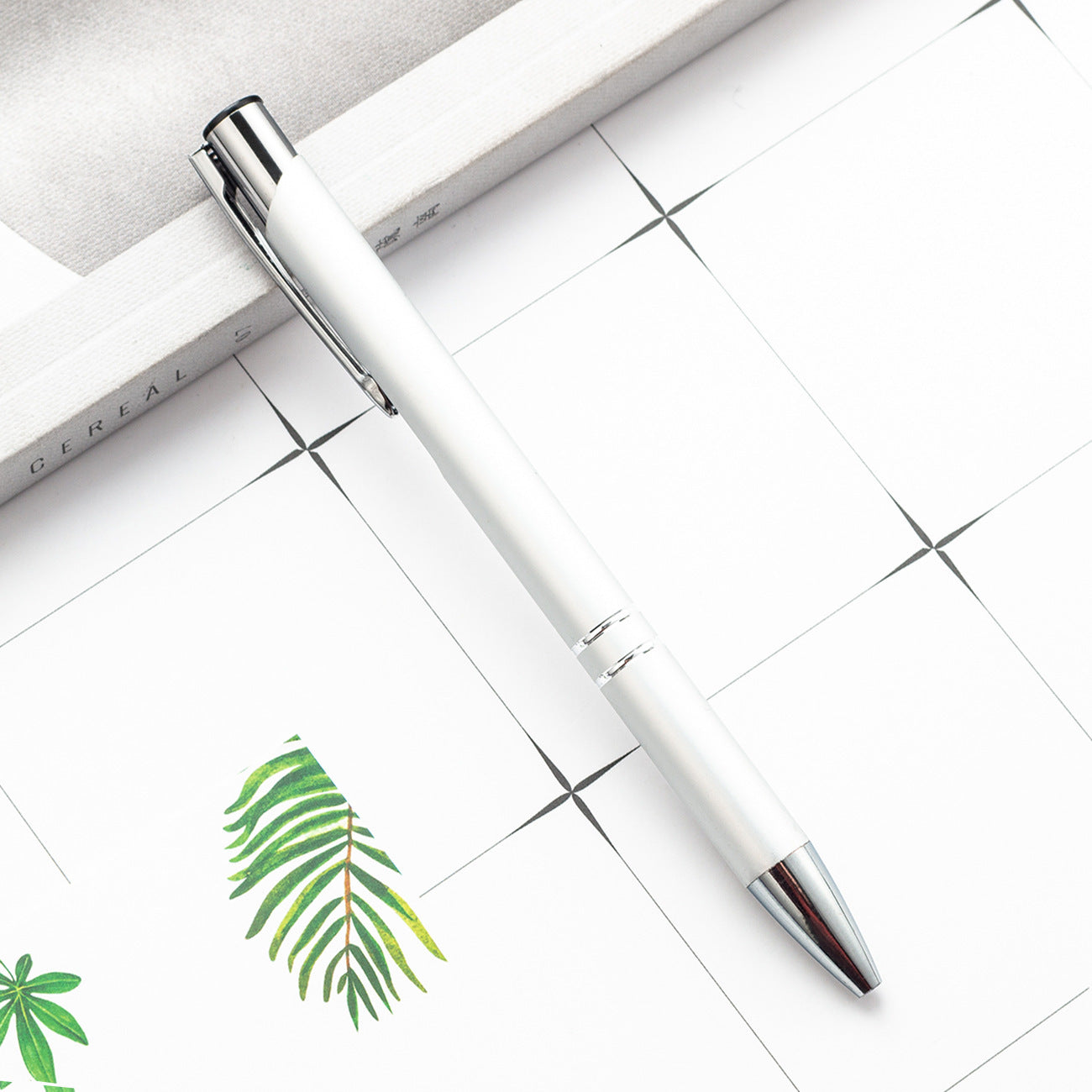 Bolígrafo De Metal Prensa Varilla De Aluminio