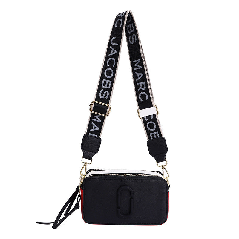 Sac à bandoulière large à la mode, petit sac à bandoulière à la mode, petit sac carré assorti avec tout