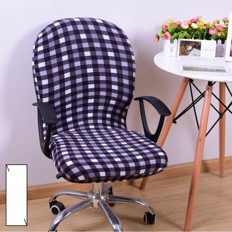 Housse de chaise d'ordinateur housse de chaise de bureau ensemble de chaise pivotante housse de chaise housse de chaise de levage rotative housse de chaise
