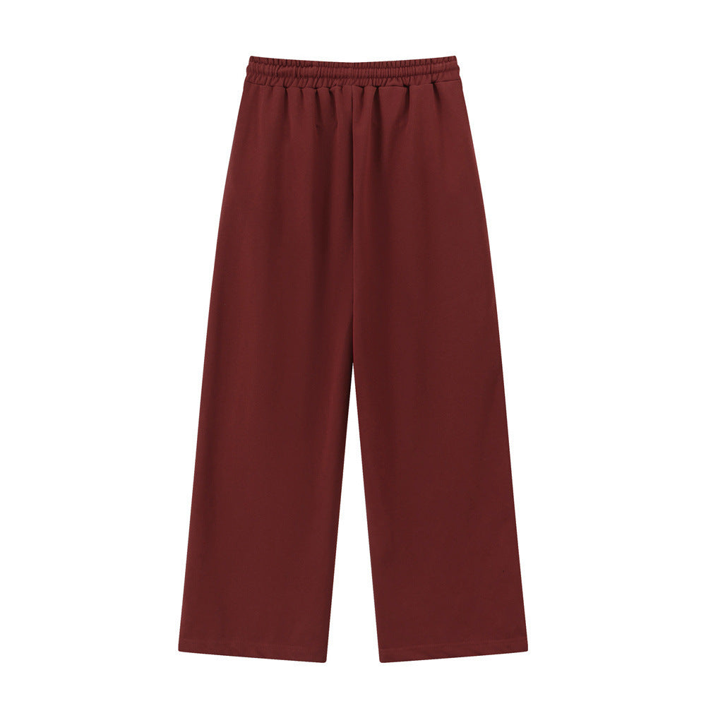 American Sports Casual Straight Trousers Men