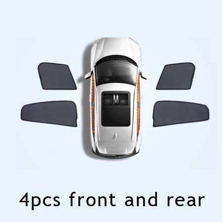 Glass Front Sunshade Privacy Car Curtain