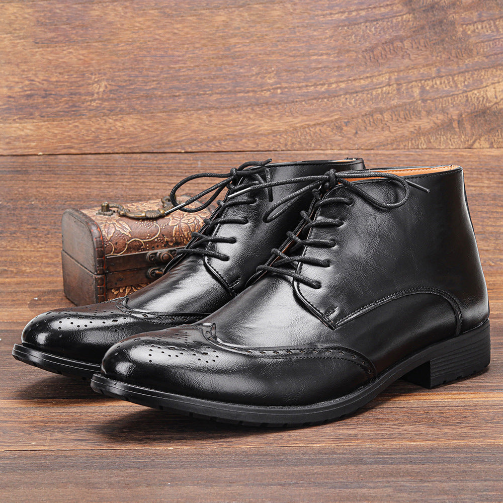 Zapatos brogue casuales para hombre Botas Dr Martens