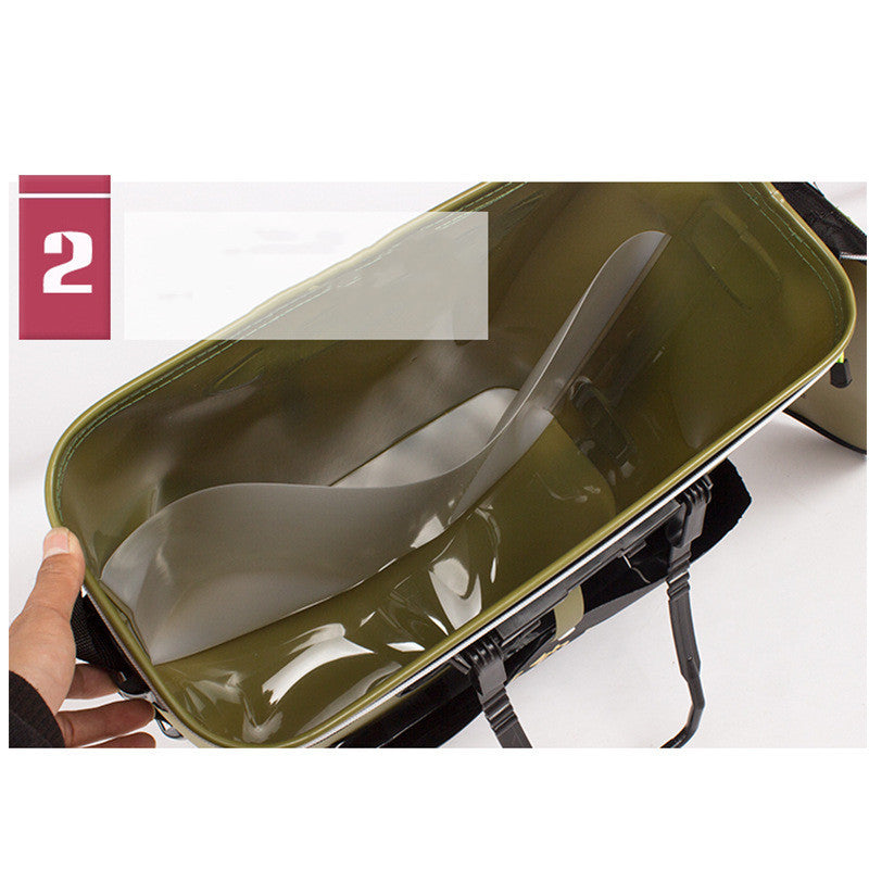 Boîte de pêche seau à poissons vivants poisson pliable