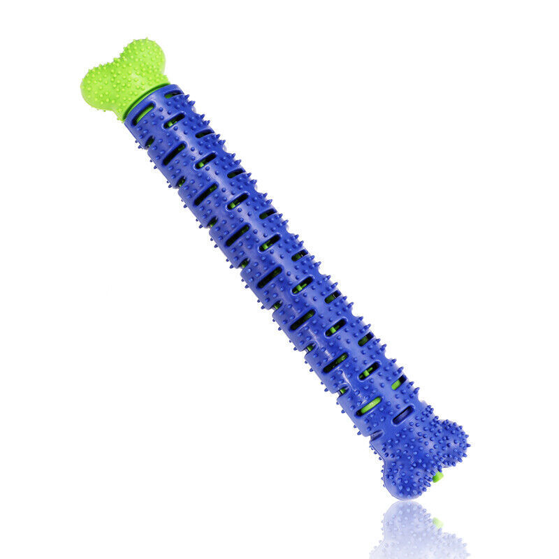 Jouets pour chiens brosse à dents TPR mâcher morsure nettoyage des dents molaire pour animaux de compagnie bâton de brossage chiens brosse à dents à mâcher morsure jouet à mâcher Durable