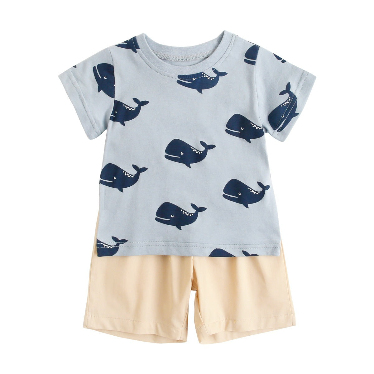 Costume d'été pour garçon, vêtements pour bébé, dessin animé, Animal