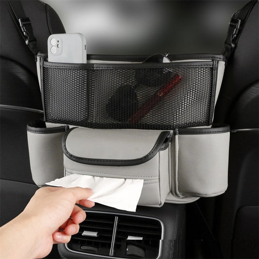 Sac de rangement multifonction pour accoudoir de console centrale de voiture