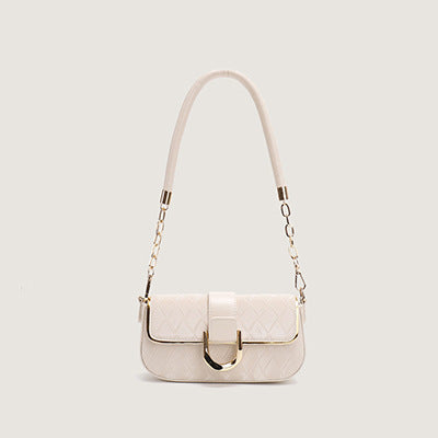 Bolso cuadrado pequeño con cadena Bolso bandolera con hombro para axila