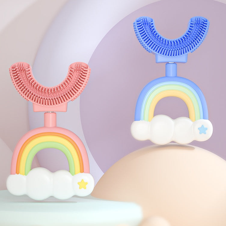 Désinfection et stérilisation des brosses à dents en forme de U en gel de silice pour enfants